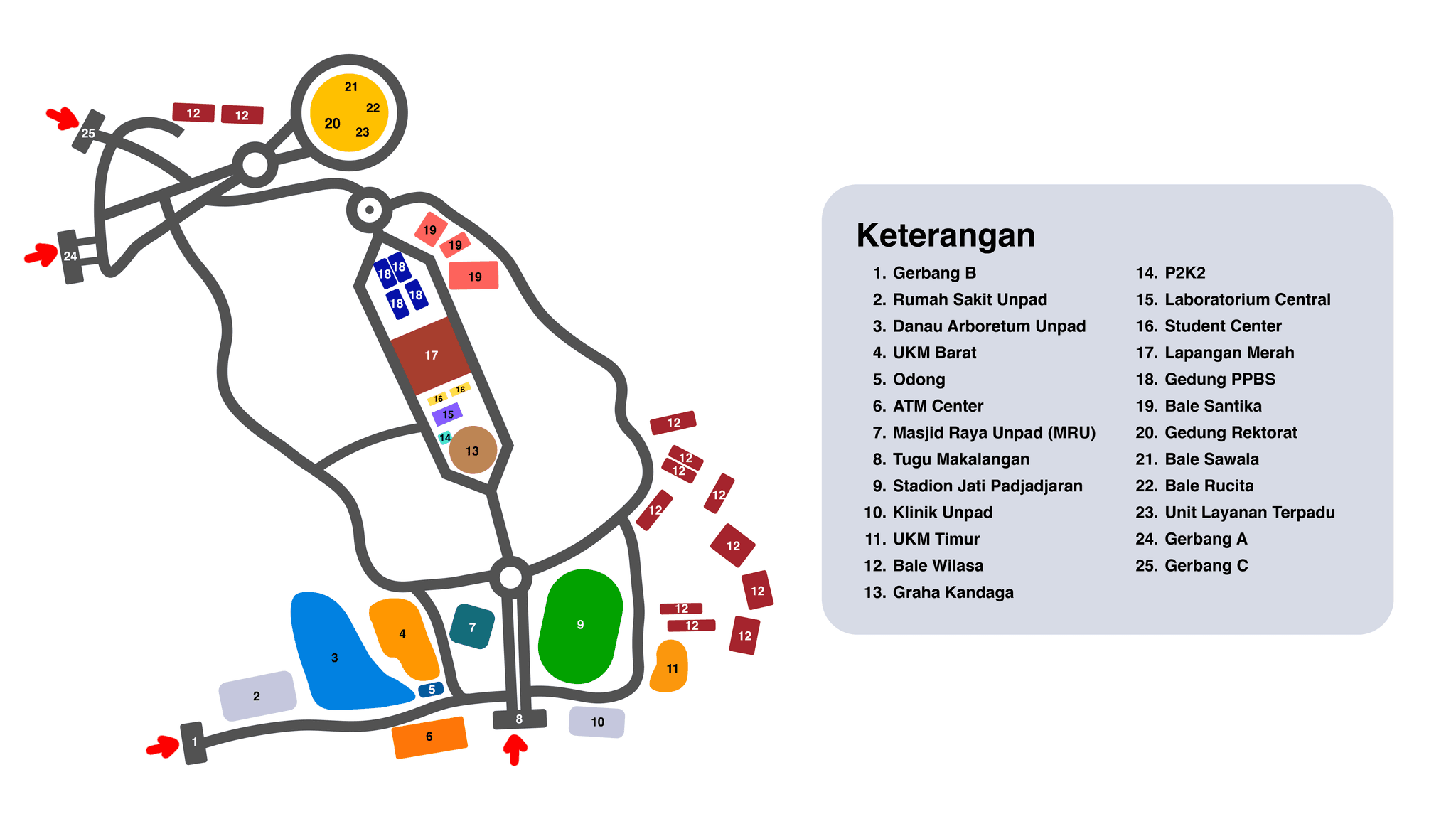 denah unpad